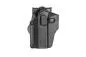 Preview: Amomax Universal Per-Fit Paddle Holster Black compatible with over 200 types of pistols left Hand