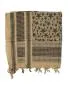 Preview: Mil-Tec Shemagh Halstuch 110x110cm Coyote/Schwarz