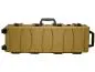 Preview: ASG GUN CASE 100x35x14 Stapelbar mit Rollen Tan
