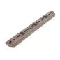 Preview: Polymer 20mm Rail Set Tan mit 6 Stück für Keymod und M-Lok