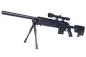 Preview: GSG 4406 Sniper Set Black Federdruck inkl. Scope 3-9x40 und BI-Pod