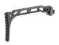 Preview: Curved Folding Skeleton Stock for Picatinny Rail Aluminium 328