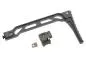 Preview: Curved Folding Skeleton Stock for Picatinny Rail Aluminium 328