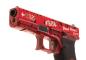 Preview: Acend DP17 Metal Version GBB Gas Blow Back Red 6mm