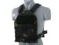 Preview: Einfacher Plattenträger mit Dummy-Weichplatteneinsätzen - Multicam Black
