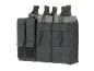 Preview: 8 Fields Triple 5.56 Mag/Pistol Pouch Panel (5 + 2) Black