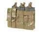 Preview: 8 Fields Triple 5.56 Mag/Pistol Pouch Panel (5 + 2) MultiCamo
