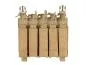 Preview: SMG Hybrid Mag Pouch 5 Mags Tan suitable for MP5 Series