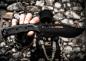 Preview: TS BLADES RAPTOR G3 GRIP BLACK PARACORD DUMMY KNIFE
