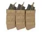 Preview: Open Top Triple 7.62x39 AK Mag Pouch - TAN