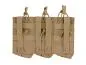 Preview: Open Top Triple 7.62x39 AK Mag Pouch - TAN