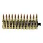 Preview: M249 / M60 Deko 7.62mm Patronengurt Dummy Metall