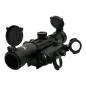 Preview: JS-Tactical Rifel Scope mit 4X Zoom, 32mm Linse mit Not-Red-Dot Tube Black