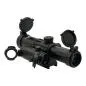 Preview: JS-Tactical Rifel Scope mit 4X Zoom, 32mm Linse mit Not-Red-Dot Tube Black