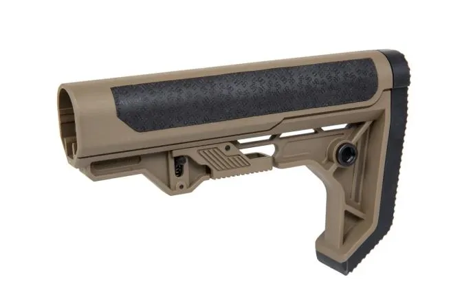 Specna Arms Light OPs Stock AR15/M4 Half-Tan