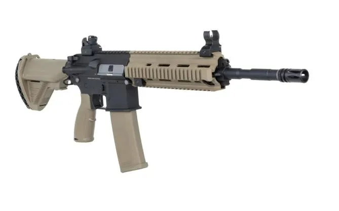 Specna Arms SA-F07 Flex Gen.2 mit HAL ETU u. Mosfet Half-Tan 0,5 Joule AEG ab 14J