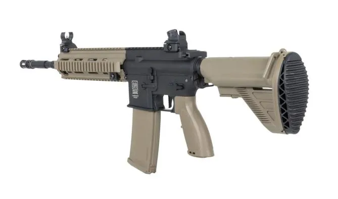 Specna Arms SA-F07 Flex Gen.2 mit HAL ETU u. Mosfet Half-Tan 0,5 Joule AEG ab 14J