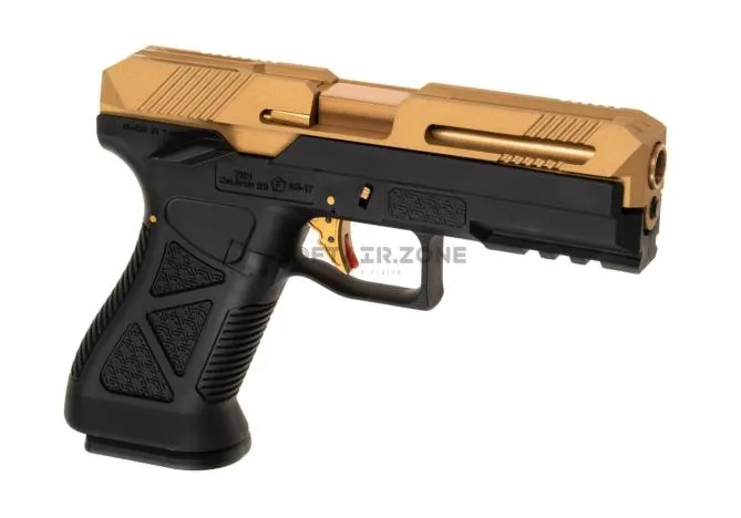 HFC AG-17 GBB BlowBack Black/Gold