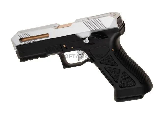 HFC AG-17 GBB BlowBack Black/Silver