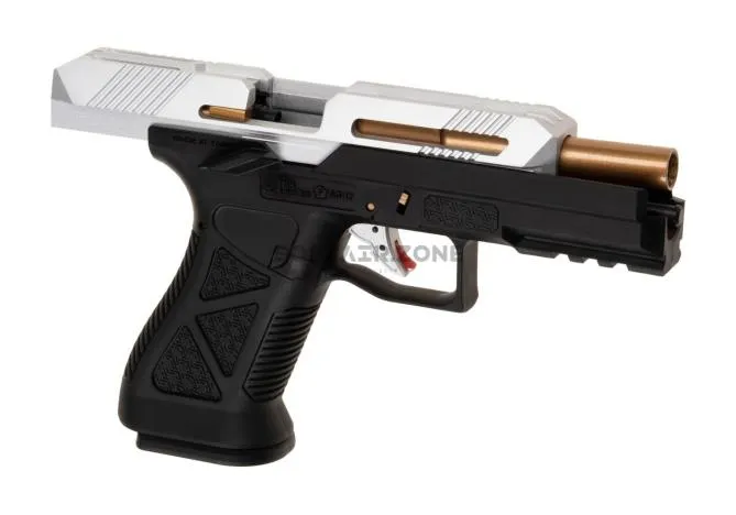 HFC AG-17 GBB BlowBack Black/Silver