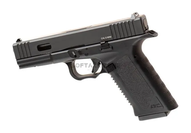 KWC17 Black Barrel Version CO2 Full Metal