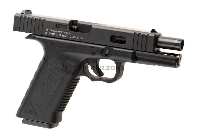 KWC17 Black Barrel Version CO2 Full Metal