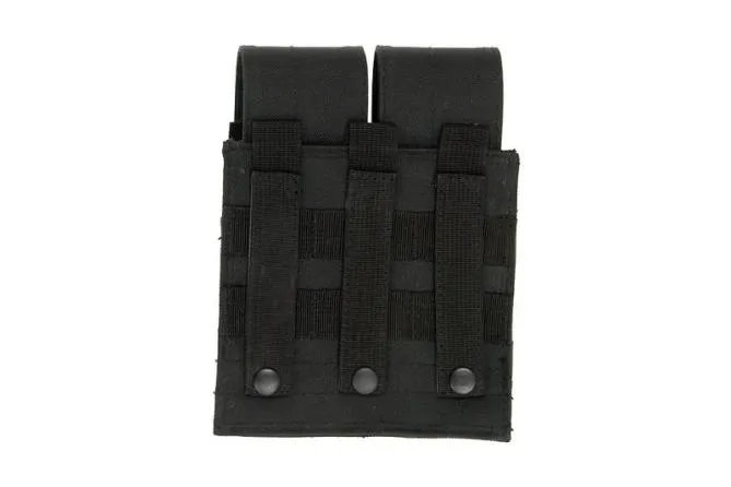 Double pouch for M4/M16 type magazines - black