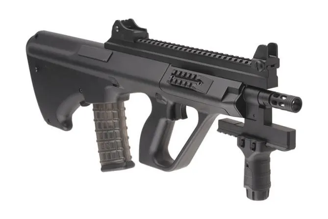 Snow Wolf SW-020T AUG COMMANDO Carbine  Black AEG 0,5 Joule