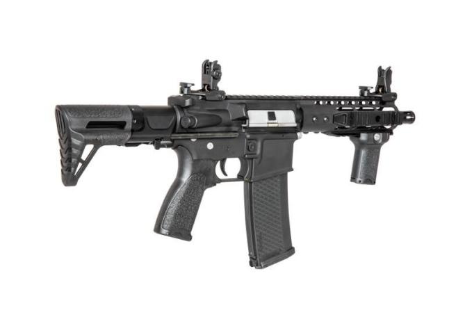 Specna Arms  SA-E12 PDW EDGE Carbine mit ASR Mosfet Black AEG 0,5 Joule