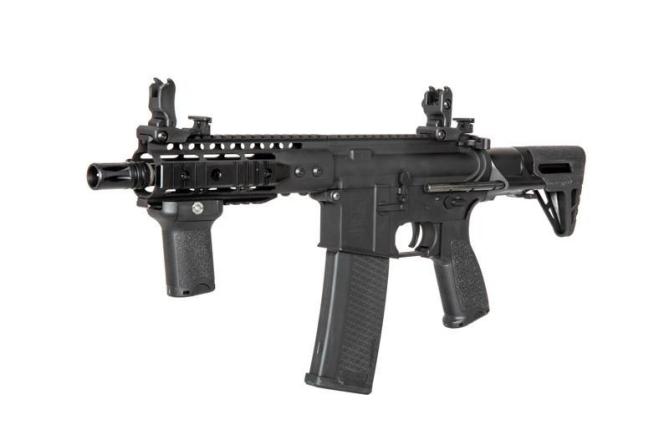 Specna Arms  SA-E12 PDW EDGE Carbine mit ASR Mosfet Black AEG 0,5 Joule