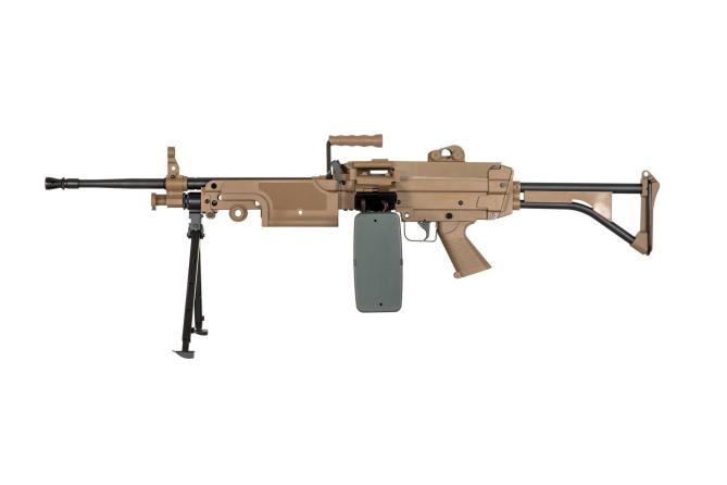 Specna Arms  SA-249 MK1 Core Maschine Gun Tan AEG 0,5 Joule