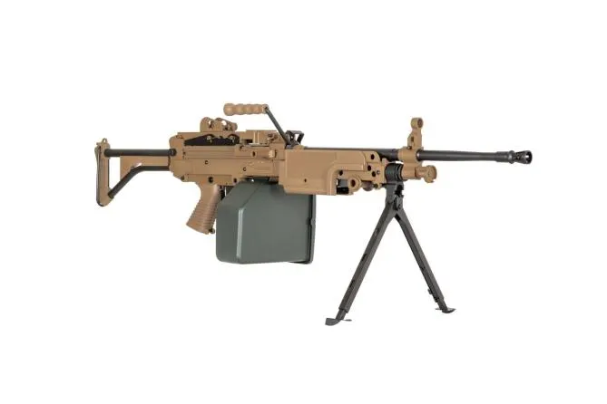 Specna Arms  SA-249 MK1 Core Maschine Gun Tan AEG 0,5 Joule