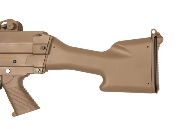 Specna Arms  SA-249 MK2 Core Maschine Gun Tan AEG 0,5 Joule