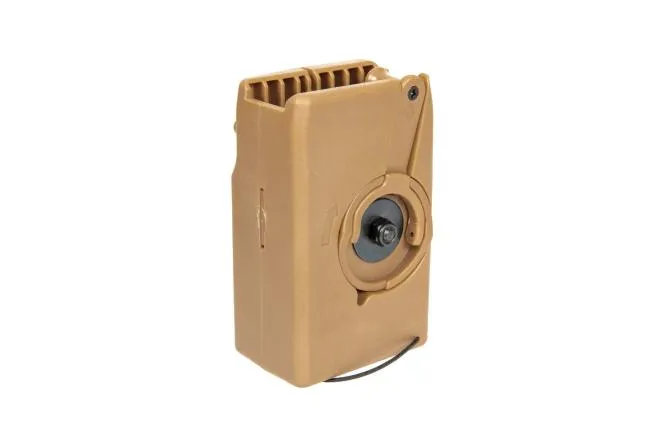 Speedloader with Crane and Container for M4/M16 Magazines - Tan