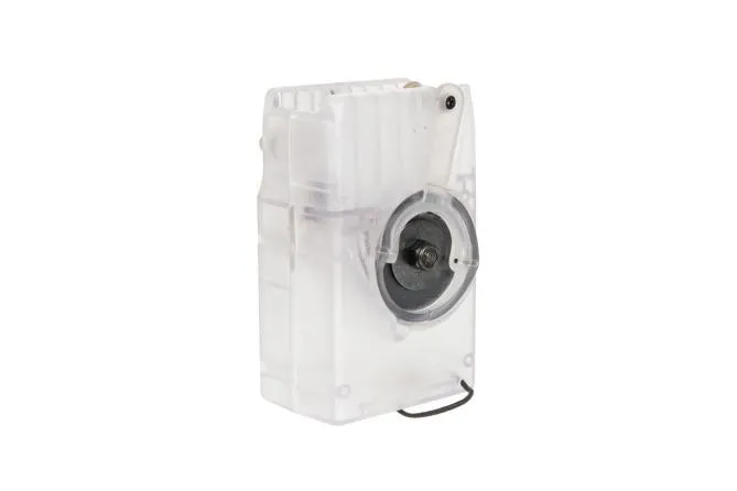 Speedloader für M4/M16 Transparent mit Kurbel und Flasche (für BB Flaschen)