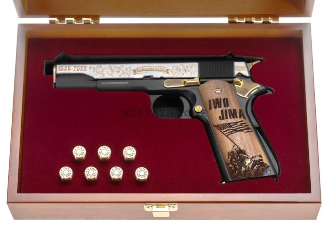 G&G GPM 1911 "IWO JIMA" Limited Edition GBB inkl. Waffenkiste