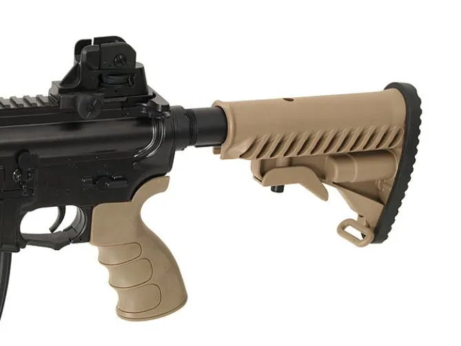 G27 style profiled pistol grip for M4/M16 series - Tan