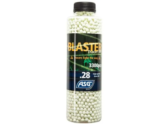 ASG Blaster Tracer 0,28 Airsoft BB - 3300 Stück Green