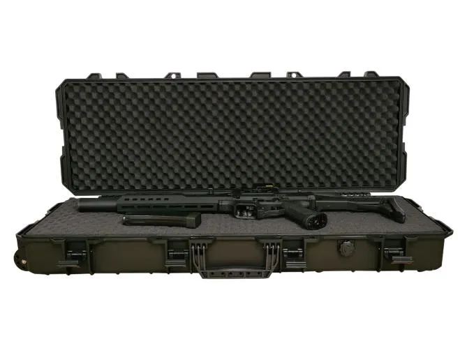 ASG GUN CASE 100x35x14 Stapelbar mit Rollen Black
