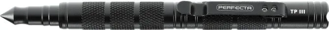 Perfecta TP III robuster Alu-Kugelschreiber im taktischen Design, mit LED-Lampe - Tactical Pen III