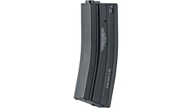 Heckler & Koch 160 Schuss Mid-Cap Stahlblech Magazin, Black mit Markings für z.B. HK416 A5