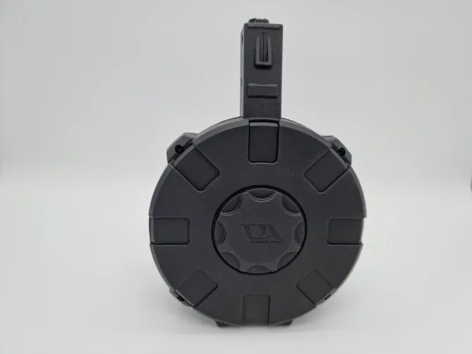 Classic Army PX9/X9 Drum Mag Polymer Black Elektrisch Winding