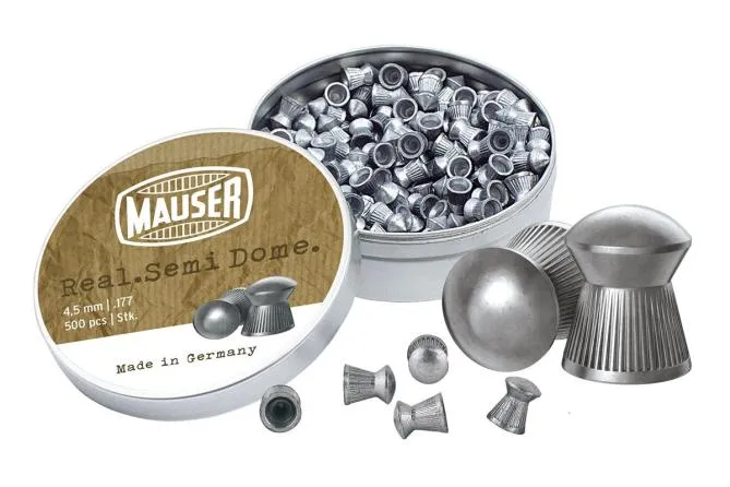 Mauser Diabolos geriffelt 4,5mm 500 Pieces