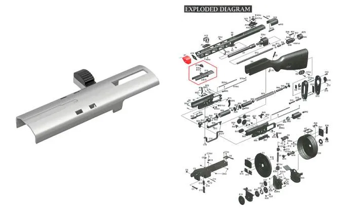 PPSH STAEG01 cocking Lever S&T