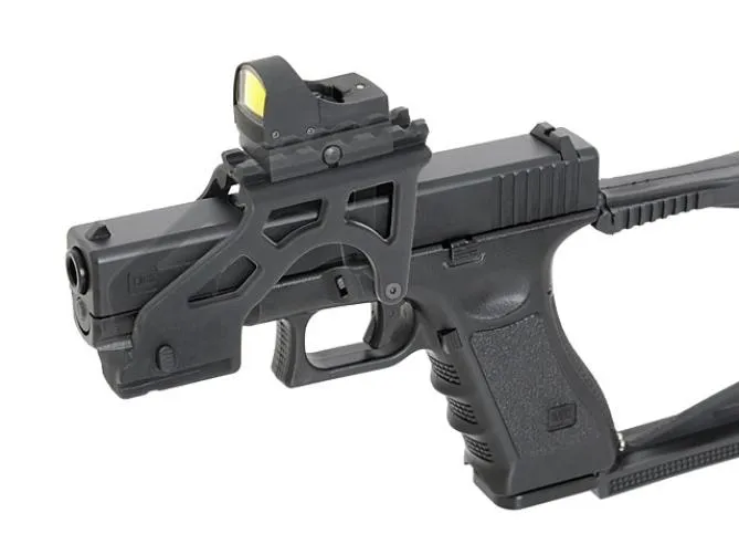 RIS rail mount works for G17 Models Black