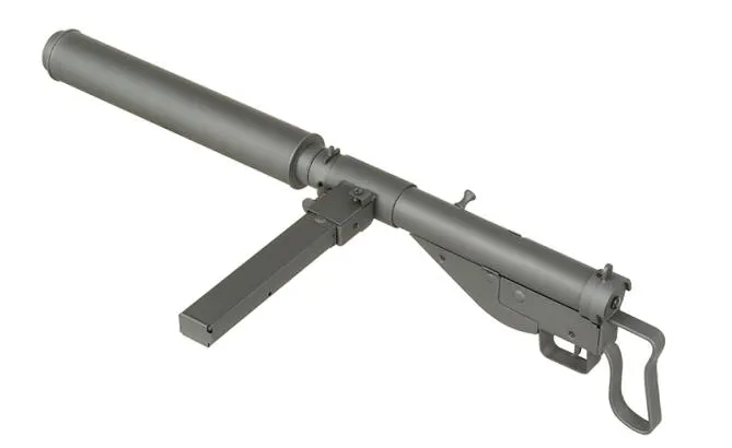 AGM STEN GUN MKII SOE Edition mit Silencer inkl. Tracer / X-ASR 0,5 Joule AEG ab 14j.