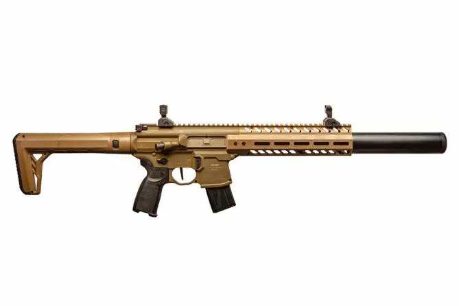 Sig Sauer MCX  Gen2  FDE 4,5mm Druckluft Co2 Non Blow Back