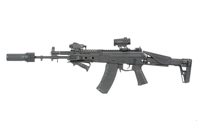 Well Pro WE09 Modern Assault Rifle Advanced Black 0,5 Joule AEG