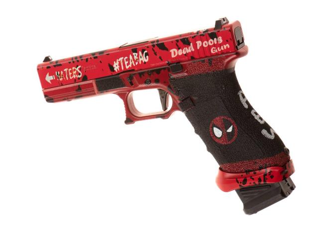 Acend DP17 Metal Version GBB Gas Blow Back Red 6mm