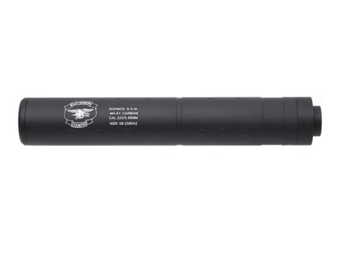 Big Dragon Silencer 196mm SOPMOD LOGO Black